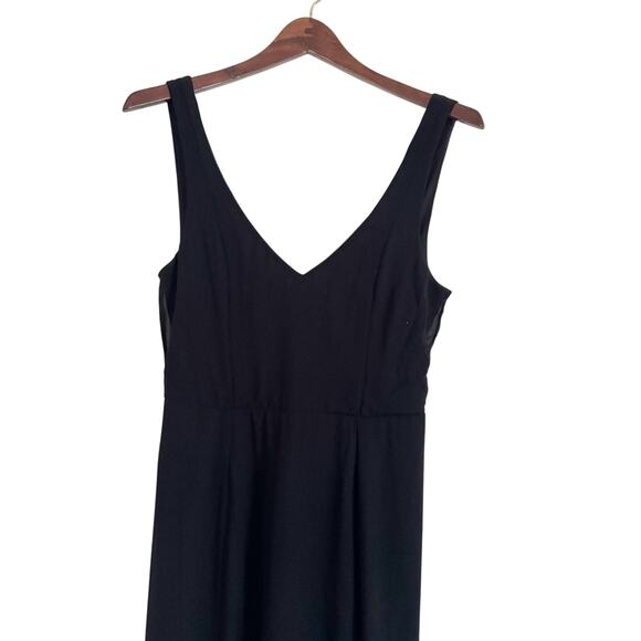 SHOW ME YOUR MUMU Jenn Chiffon Maxi Dress Black Medium M - Picture 4 of 11
